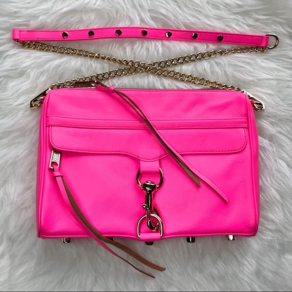 ⚡️Rebecca Minkoff⚡️ Neon Pink MAC Crossbody Bag